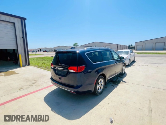 2017 Chrysler Pacifica Touring L Plus with VIN 2C4RC1EG2HR811746, listed as a Copart auction lot 55299395 with 144,047 mi miles and Clean Title. Bid and sale history available at DreamBid. Image 4.