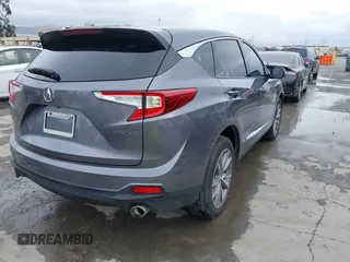 2020 Acura RDX w/Technology Pkg with VIN 5J8TC1H58LL012668, listed as a IAAI auction lot 41736472 with 1 mi miles. Bid and sale history available at carsss.com. Image 4.