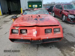 1980 Pontiac Firebird с VIN 2W87WAN106269, выставлен на аукционе Copart как лот 52419195 с пробегом 95 865 миль миль и Списание • Salvage title. История ставок и продаж доступна на DreamBid. Изображение 5.