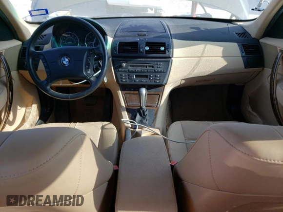 2005 BMW X3 2.5i with VIN WBXPA73405WC52036, listed as a Copart auction lot 82470744 with 184,007 mi miles and Clean Title. Bid and sale history available at carsss.com. Image 8.