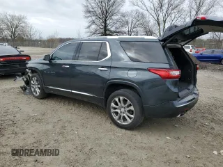2018 Chevrolet Traverse Premier z VIN 1GNERKKW8JJ150305, wystawiony jako Copart lot #51437915 z przebiegiem 153 751 mil mil oraz Nie do naprawy • Non repairable. Historia ofert i sprzedaży dostępna na DreamBid. Obrazek 2.