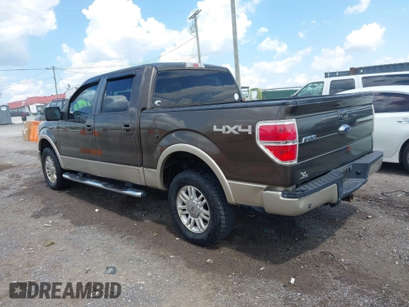 2009 Ford F-150 XL with VIN 1FTPW14V39FA67906, listed as a IAAI auction lot 42010990 with 203,752 mi miles. Bid and sale history available at carsss.com. Image 14.