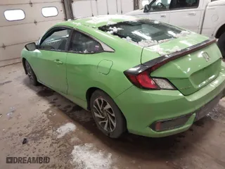 2016 Honda Civic Coupe LX-P with VIN 2HGFC4B05GH300095, listed as a IAAI auction lot 41532711 with 139,522 mi miles. Bid and sale history available at carsss.com. Image 3.