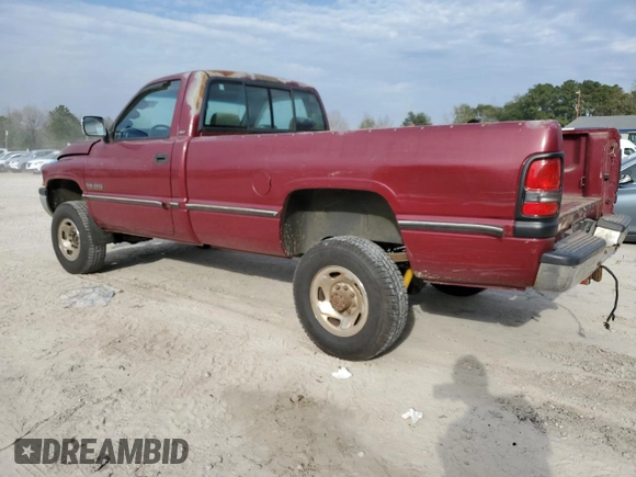 1995 Dodge 2500 with VIN 1B7KF26C8SS170098, listed as a Copart auction lot 47857045 with 192,811 mi miles and Clean Title. Bid and sale history available at carsss.com. Image 2.