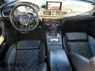 2017 Audi S6 Premium Plus with VIN WAUFFAFC3HN112058, listed as a Copart auction lot 89358895 with 99,464 mi miles and Salvage Title. Bid and sale history available at carsss.com. Image 8.