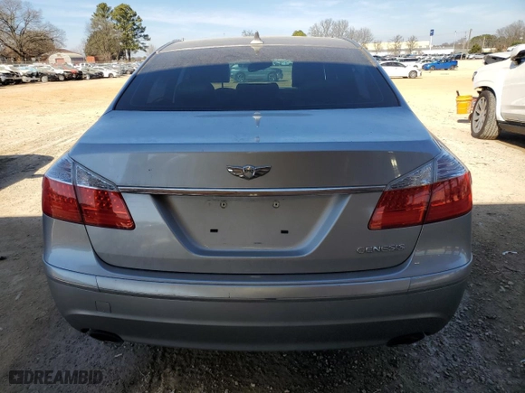 2011 Hyundai Genesis with VIN KMHGC4DE3BU117291, listed as a Copart auction lot 45576115 with 143,838 mi miles and Salvage Title. Bid and sale history available at carsss.com. Image 6.