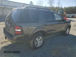 2008 Ford Explorer XLT with VIN 1FMEU63E58UA36447, listed as a Copart auction lot 49698125 with 295,626 mi miles and Salvage Title. Bid and sale history available at carsss.com. Image 3.