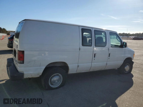 2006 Ford Econoline Cargo with VIN 1FTNE24W56DA55305, listed as a Copart auction lot 47079195 with 165,539 mi miles and Salvage title. Bid and sale history available at DreamBid. Image 3.