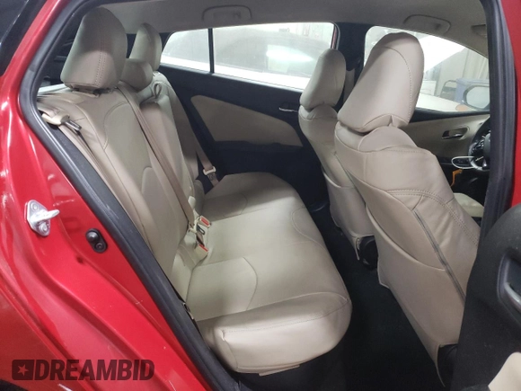2019 Toyota Prius L Eco z VIN JTDKARFUXK3075083, wystawiony jako Copart lot #43968505 z przebiegiem 72 396 mil mil oraz Szkoda całkowita • Salvage title. Historia ofert i sprzedaży dostępna na DreamBid. Obrazek 10.