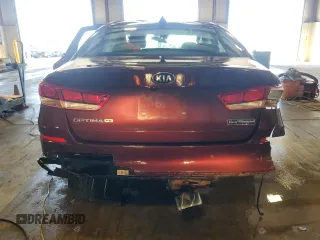2019 Kia Optima LX z VIN 5XXGT4L30KG313988, wystawiony jako Copart lot #59152725 z przebiegiem 75 826 mil mil oraz Szkoda całkowita • Salvage title. Historia ofert i sprzedaży dostępna na DreamBid. Obrazek 6.