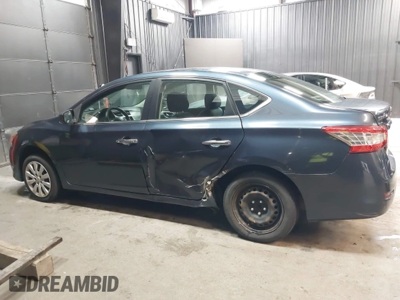 2014 Nissan Sentra S with VIN 3N1AB7AP4EL667685, listed as a IAAI auction lot 41697557 with 133,447 mi miles and . Bid and sale history available at DreamBid. Image 6.