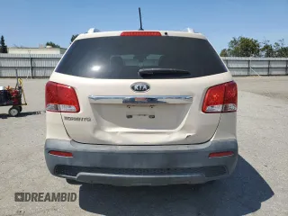 2011 Kia Sorento LX with VIN 5XYKT4A22BG074279, listed as a Copart auction lot 51835035 with 153,581 mi miles and Clean Title. Bid and sale history available at DreamBid. Image 6.