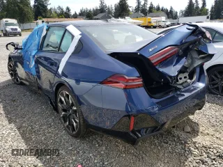 2025 BMW 5 Series with VIN WBA13FK06SCT74610, listed as a Copart auction lot 55362185 with Not provided miles and Salvage title. Bid and sale history available at DreamBid. Image 2.