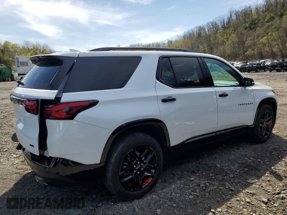2024 Chevrolet Traverse with VIN 1GNETZKW0RJ136100, listed as a Copart auction lot 54230025 with 13,934 mi miles and Non repairable. Bid and sale history available at DreamBid. Image 3.