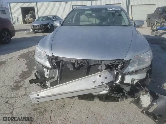 2012 Lexus LS 460 with VIN JTHCL5EF1C5014719, listed as a Copart auction lot 41970505 with 0 mi miles and Salvage Title. Bid and sale history available at carsss.com. Image 10.