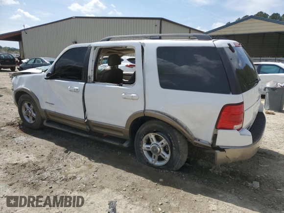 2002 Ford Explorer Eddie Bauer с VIN 1FMDU74E82UC13628, выставлен на аукционе Copart как лот 53943485 с пробегом Не указан миль и Списание • Salvage title. История ставок и продаж доступна на DreamBid. Изображение 2.