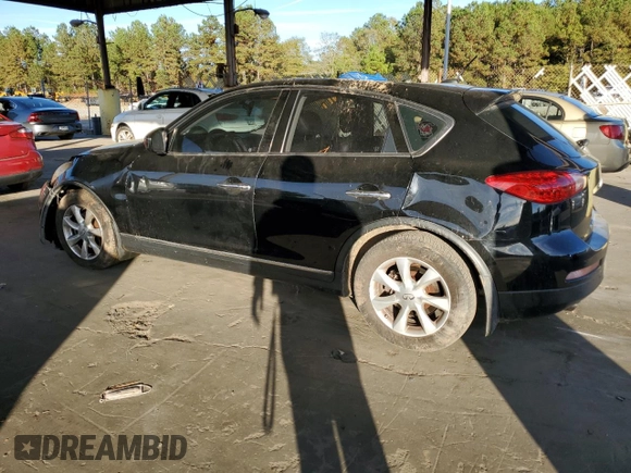 2010 Infiniti EX Journey with VIN JN1AJ0HR7AM753493, listed as a Copart auction lot 80313564 with 162,066 mi miles and Salvage Title. Bid and sale history available at DreamBid. Image 2.