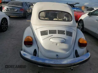 1979 Volkswagen Beetle with VIN 1592031287, listed as a Copart auction lot 75822184 with 16,726 mi miles and Salvage Title. Bid and sale history available at DreamBid. Image 6.