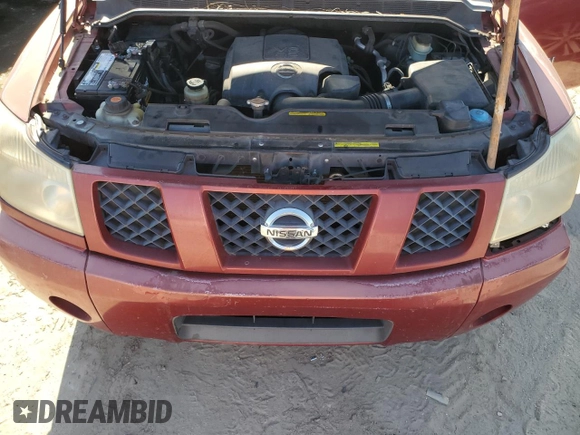 2007 Nissan Titan SE with VIN 1N6BA07A57N232186, listed as a Copart auction lot 86007284 with Not provided miles and Clean title. Bid and sale history available at DreamBid. Image 11.
