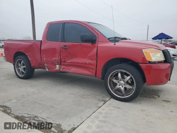 2008 Nissan Titan SE with VIN 1N6BA06A08N323241, listed as a Copart auction lot 44064535 with 240,328 mi miles and Salvage Title. Bid and sale history available at carsss.com. Image 4.