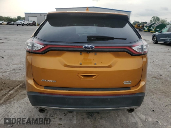 2016 Ford Edge SEL z VIN 2FMPK3J91GBB89849, wystawiony jako Copart lot #53620225 z przebiegiem 104 135 mil mil oraz Szkoda całkowita • Salvage title. Historia ofert i sprzedaży dostępna na DreamBid. Obrazek 6.