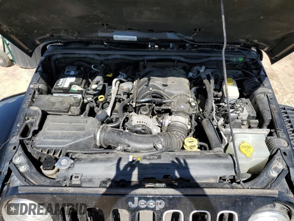 2018 Jeep Wrangler Unlimited Sahara with VIN 1C4HJWEG1JL926982, listed as a Copart auction lot 60640485 with 138,099 mi miles and Salvage title. Bid and sale history available at DreamBid. Image 11.