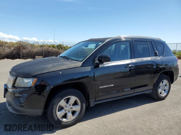 2014 Jeep Compass High Altitude with VIN 1C4NJCEA0ED529504, listed as a Copart auction lot 42349445 with 90,705 mi miles and Clean Title. Bid and sale history available at carsss.com. Image 1.
