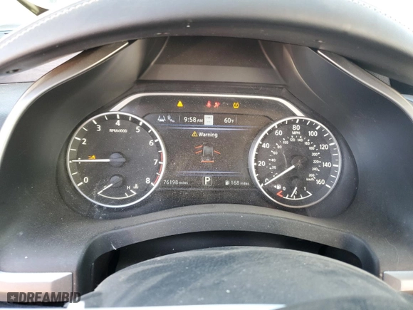 2020 Nissan Murano Platinum with VIN 5N1AZ2DS6LN172330, listed as a Copart auction lot 42448355 with 76,198 mi miles and Salvage Title. Bid and sale history available at carsss.com. Image 9.