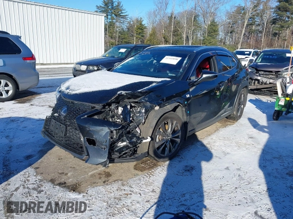 2021 Lexus UX with VIN JTHR9JBH8M2037134, listed as a IAAI auction lot 41352890 with 56,198 mi miles. Bid and sale history available at carsss.com. Image 18.