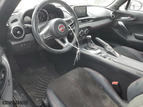 2019 FIAT 124 Spider Urbana Edition with VIN JC1NFAEK9K0143369, listed as a Copart auction lot 61454334 with NaN miles and Salvage Title. Bid and sale history available at carsss.com. Image 8.