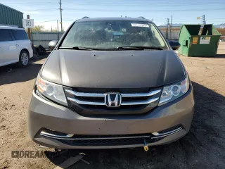 2016 Honda Odyssey EX-L with VIN 5FNRL5H68GB140295, listed as a Copart auction lot 53744385 with 171,985 mi miles and Salvage Title. Bid and sale history available at carsss.com. Image 5.