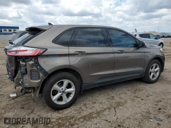 2019 Ford Edge SE with VIN 2FMPK4G96KBC49260, listed as a Copart auction lot 58135705 with 94,250 mi miles and Salvage title. Bid and sale history available at DreamBid. Image 3.
