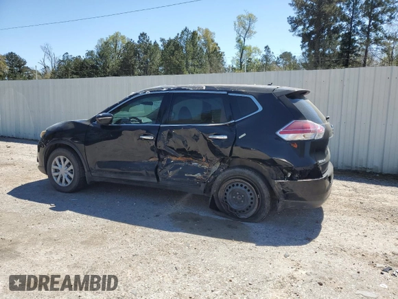 2014 Nissan Rogue SL with VIN 5N1AT2MT6EC803957, listed as a Copart auction lot 50031415 with 0 mi miles and Salvage Title. Bid and sale history available at carsss.com. Image 2.