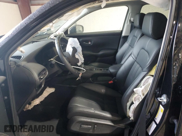 2024 Honda HR-V EX-L with VIN 3CZRZ2H72RM702867, listed as a Copart auction lot 57710695 with 22,598 mi miles and Salvage title. Bid and sale history available at DreamBid. Image 7.