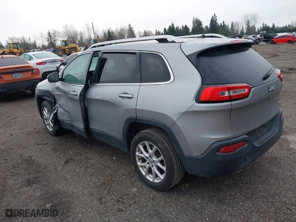 2014 Jeep Cherokee Latitude with VIN 1C4PJLCS0EW322121, listed as a IAAI auction lot 41764642 with 48,766 mi miles. Bid and sale history available at carsss.com. Image 3.