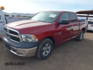 2014 Ram 1500 Express with VIN 1C6RR6KT1ES398376, listed as a IAAI auction lot 41393458 with 99,834 mi miles. Bid and sale history available at carsss.com. Image 16.