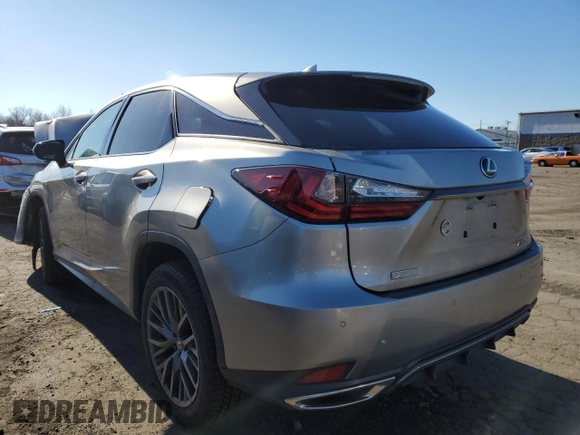 2020 Lexus RX with VIN 2T2SZMDA7LC217477, listed as a Copart auction lot 38514923 with 48,932 mi miles. Bid and sale history available at carsss.com. Image 2.