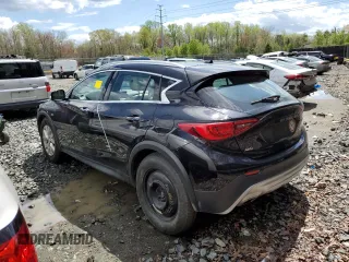2018 Infiniti QX30 Premium with VIN SJKCH5CR7JA044597, listed as a Copart auction lot 47276404 with 102,007 mi miles. Bid and sale history available at carsss.com. Image 2.