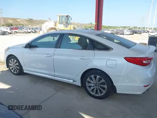 2016 Hyundai Sonata Sport with VIN 5NPE34AF1GH283142, listed as a IAAI auction lot 42226129 with 111,724 mi miles and . Bid and sale history available at DreamBid. Image 14.