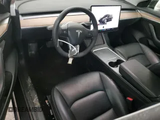 2023 Tesla Model 3 with VIN 5YJ3E1EA8PF451324, listed as a Copart auction lot 88318475 with 74,582 mi miles and Salvage Title. Bid and sale history available at DreamBid. Image 8.