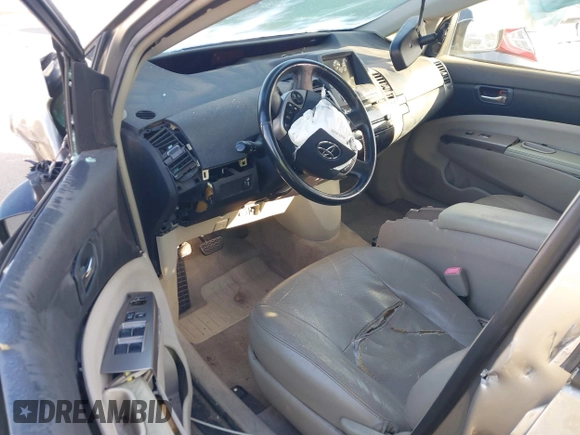 2006 Toyota Prius with VIN JTDKB20U863141777, listed as a IAAI auction lot 41427842 with 159,387 mi miles. Bid and sale history available at carsss.com. Image 5.