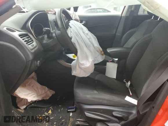 2021 Jeep Compass Sport с VIN 3C4NJCAB8MT508181, выставлен на аукционе Copart как лот 55477055 с пробегом Не указан миль и Списание • Salvage title. История ставок и продаж доступна на DreamBid. Изображение 7.