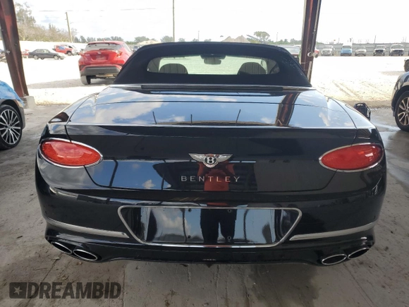 2022 Bentley Continental GT GT V8 with VIN SCBDG4ZGXNC093834, listed as a Copart auction lot 53644245 with 6,578 mi miles and Salvage Title. Bid and sale history available at DreamBid. Image 6.
