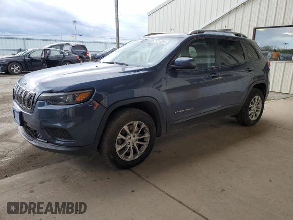 2020 Jeep Cherokee Latitude with VIN 1C4PJMCX4LD548236, listed as a Copart auction lot 51215994 with 65,381 mi miles and Salvage Title. Bid and sale history available at carsss.com. Image 1.