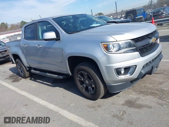 2017 Chevrolet Colorado 2WD Z71 z VIN 1GCGSDEN8H1154594, wystawiony jako IAAI lot #41817224 z przebiegiem 72 941 mil mil oraz . Historia ofert i sprzedaży dostępna na DreamBid. Obrazek 1.