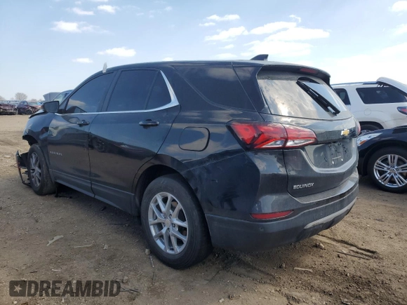 2023 Chevrolet Equinox LT z VIN 3GNAXUEG5PL127893, wystawiony jako Copart lot #52309675 z przebiegiem 86 848 mil mil oraz Szkoda całkowita • Salvage title. Historia ofert i sprzedaży dostępna na DreamBid. Obrazek 2.