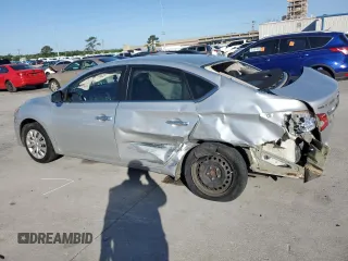 2015 Nissan Sentra SV with VIN 3N1AB7AP3FL694961, listed as a Copart auction lot 52306255 with 87,866 mi miles and Salvage Title. Bid and sale history available at carsss.com. Image 2.