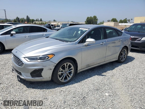 2020 Ford Fusion SEL z VIN 3FA6P0CD3LR196210, wystawiony jako Copart lot #60240925 z przebiegiem 81 768 mil mil oraz Szkoda całkowita • Salvage title. Historia ofert i sprzedaży dostępna na DreamBid. Obrazek 1.