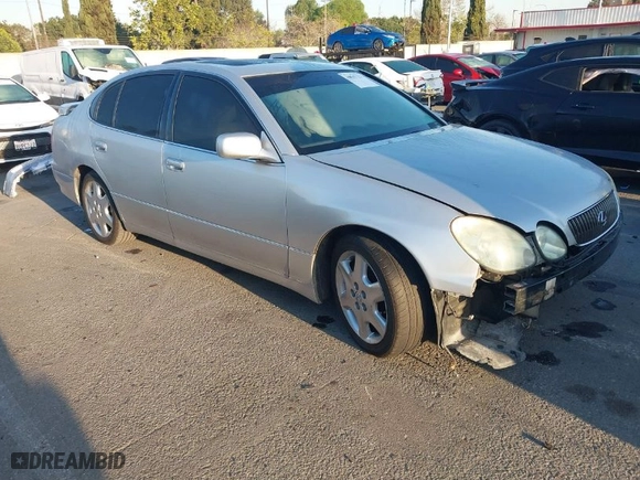 2002 Lexus GS 430 with VIN JT8BL69S620009827, listed as a IAAI auction lot 41847321 with 241,238 mi miles. Bid and sale history available at carsss.com. Image 1.
