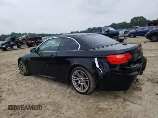 2011 BMW M3 with VIN WBSDX9C54BE584619, listed as a Copart auction lot 57599294 with 130,976 mi miles and Salvage Title. Bid and sale history available at carsss.com. Image 2.